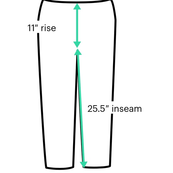 ANTHROPOLOGIE Level 99 High Rise Wide Leg Slant Pkt Ankle Pant Navy/Marine — 28 - Picture 6 of 8